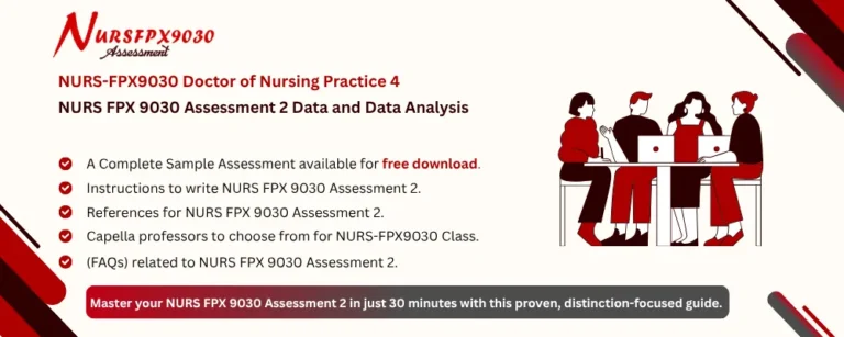 NURS FPX 9030 Assessment 2 Data and Data Analysis